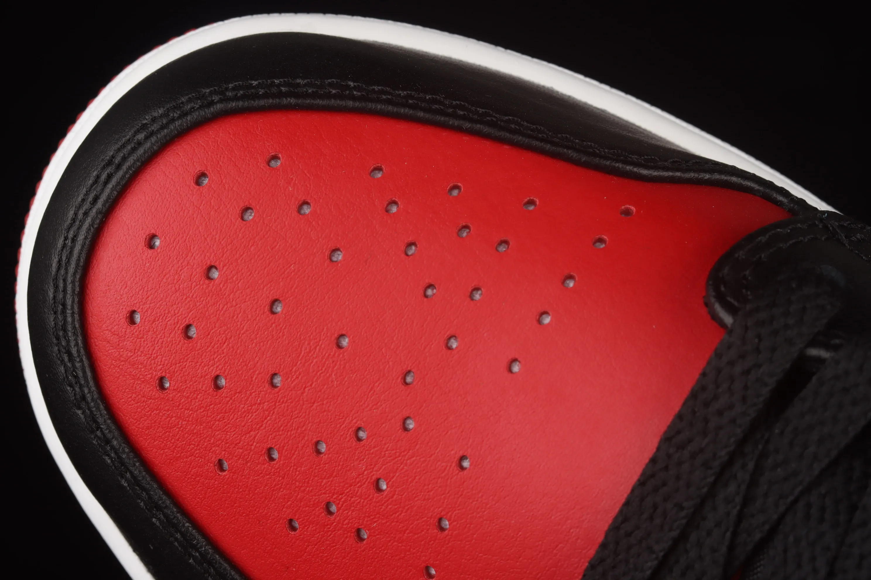 All categories Air Jordan Jordan series basketball shoes Air Jordan 1 Low G version pure original Air Jordan 1 Low AJ1 Joe 1 black red toe low-top cultural basketball shoes 553558-612